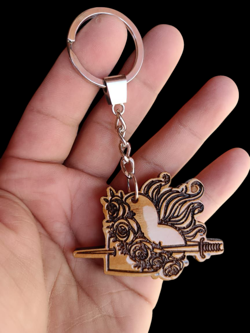 Llavero del sagrado corazón de María